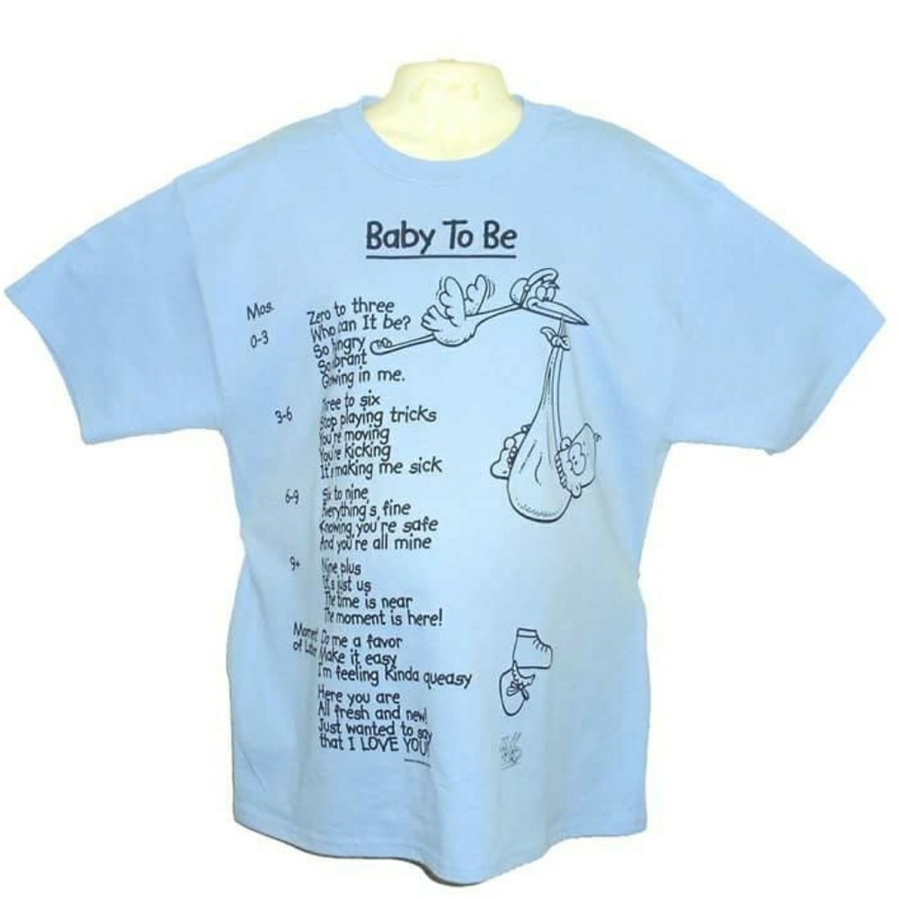 Expecting? Adorable Poetic T-shirt For Moms-to-be!